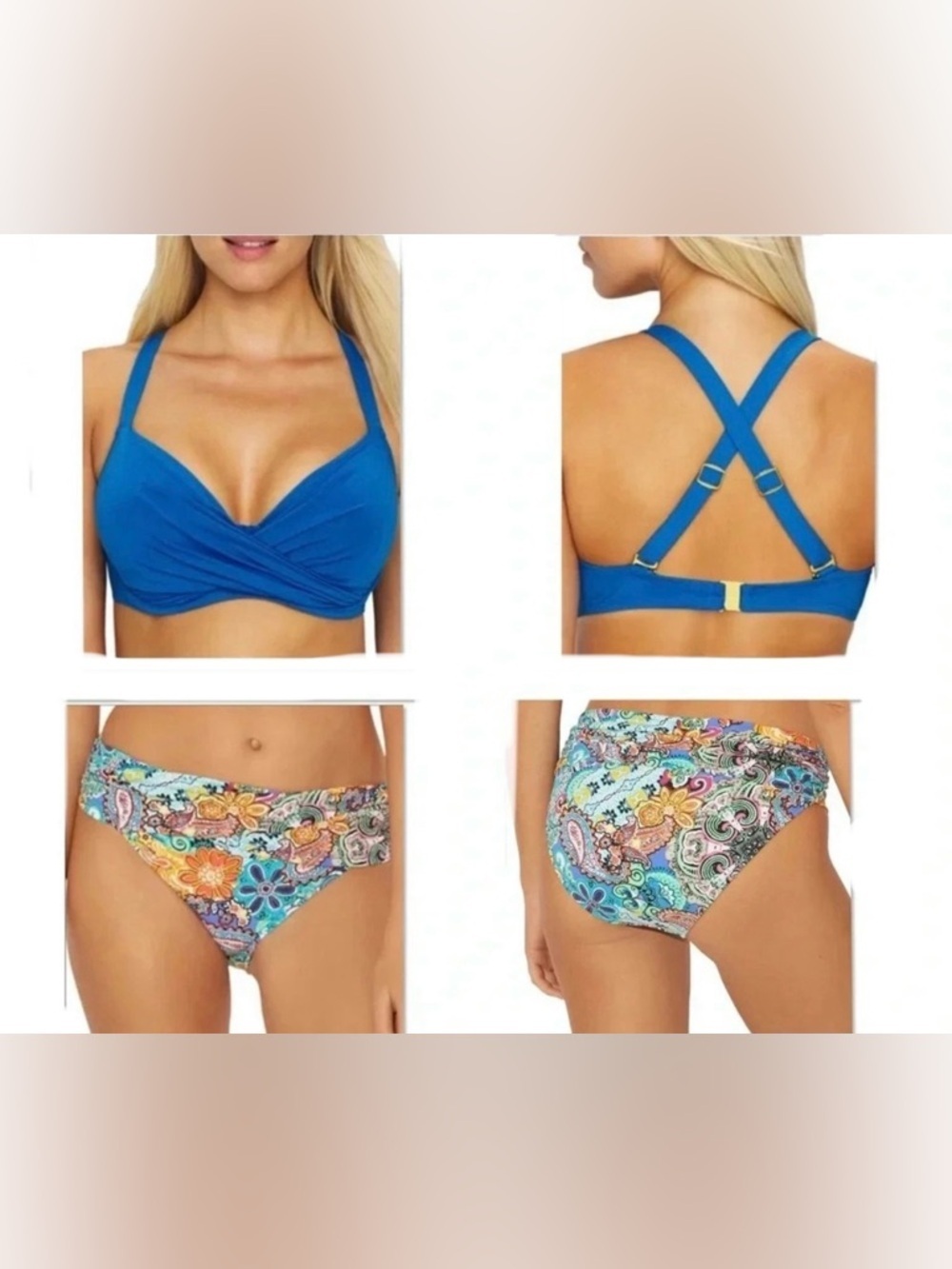 Bleu Rod Beattie Bikini Swimsuit Set